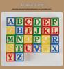 Wooden English Letter Matching & Counting Blocks for Early Childhood Education