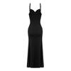 Women's Fashionable, Flattering, And Elegant Backless Spaghetti-Strap Dress