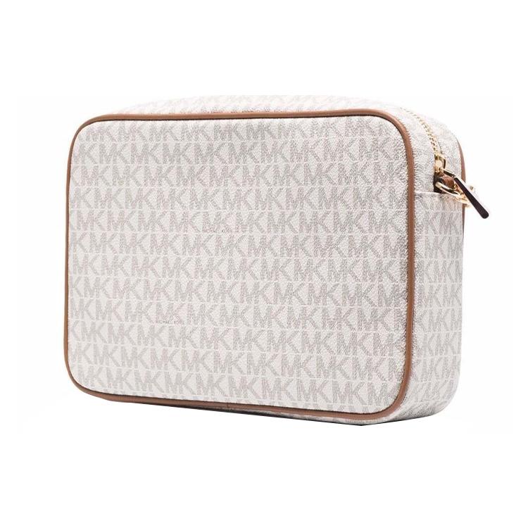 New MICHAEL KORS Jet Set Canvas Crossbody Bags Shoulder Bags Women's Vanilla 32F1GJ6C7B-150