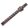 Skull Rhinestone Inlaid Belt High-End Pin Buckle Full Diamond Sequins Hip Hop Decoration Nightclub Belt Women