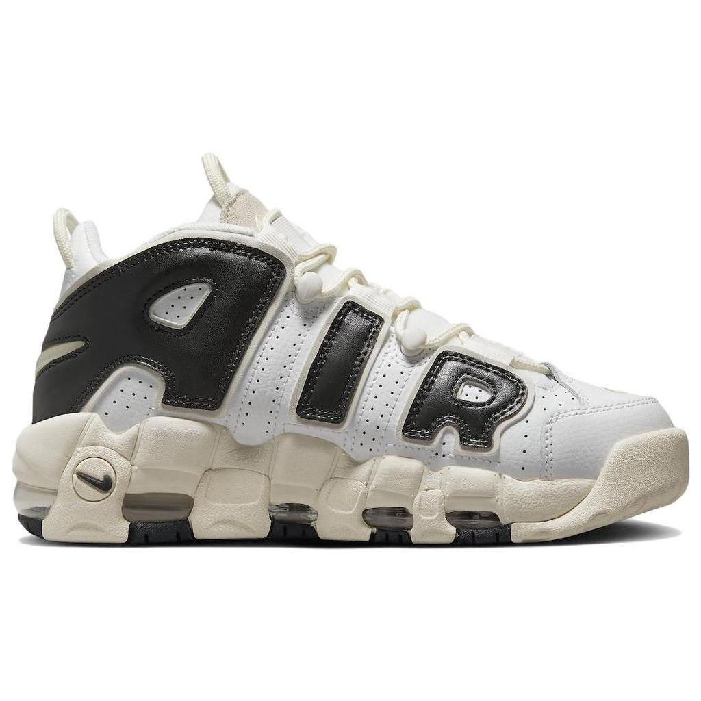Nike Dámské tenisky Air More Uptempo Night Forest Bílá Summit-White Světle-Orewood-Hnědá FB8480-100