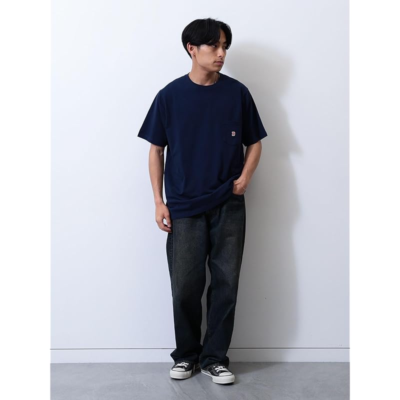 [Beams] S/S TEE B logo pocket T-shirt men's NAVY M 11041320803
