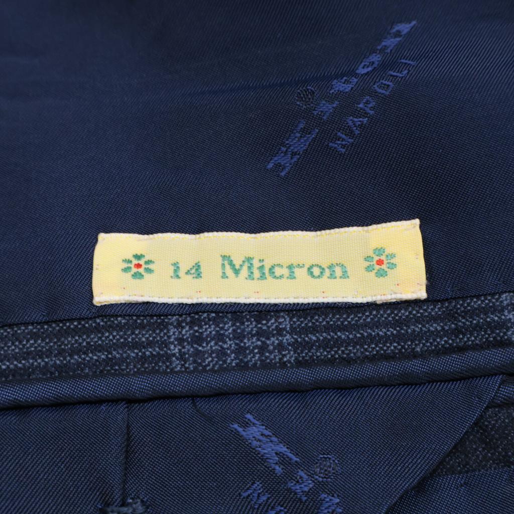 Kiton UA81S0552314002 Μοντ.EVO Μπλε Καρό Κοστούμι σετ κοστουμιού 50/52 ΜπλεΜεταχειρισμένο