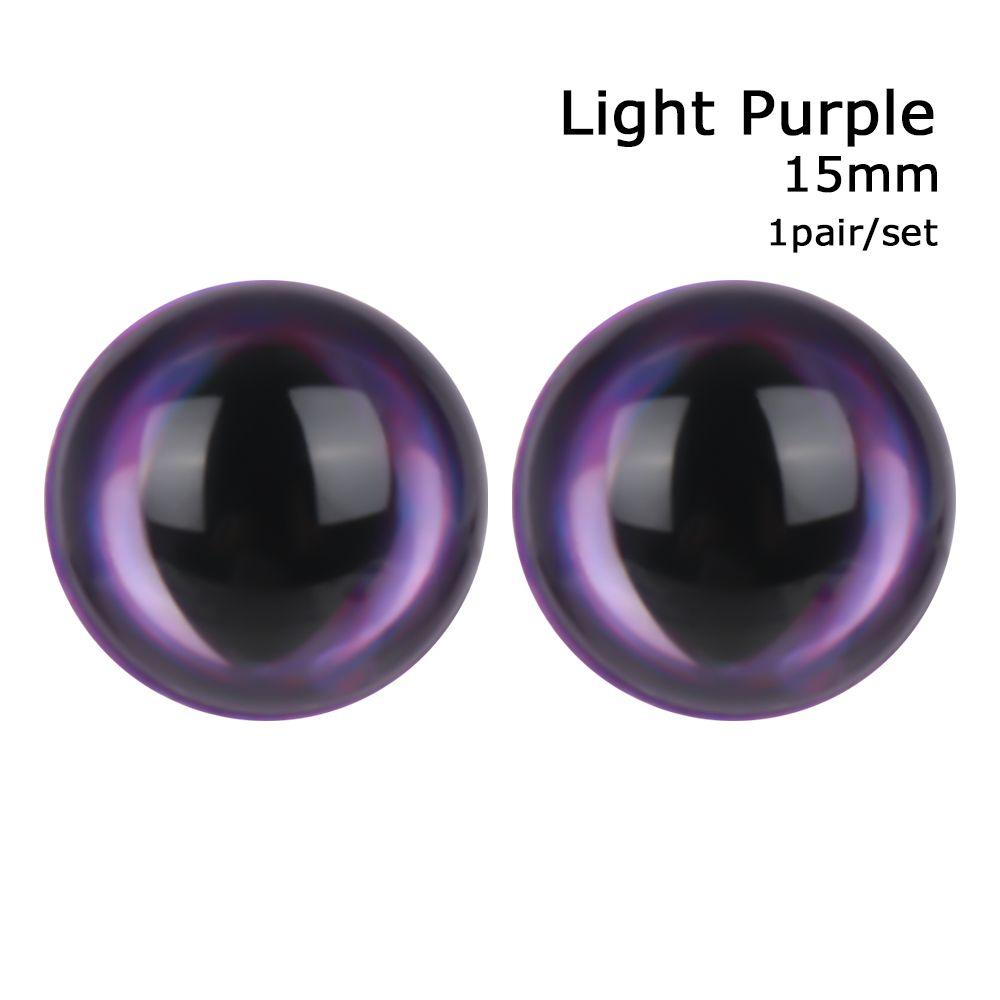 Color Toy Accessories DIY Eyes with Eyelashes Doll Accessories Stuffed Animal Supplies 3D Eyes