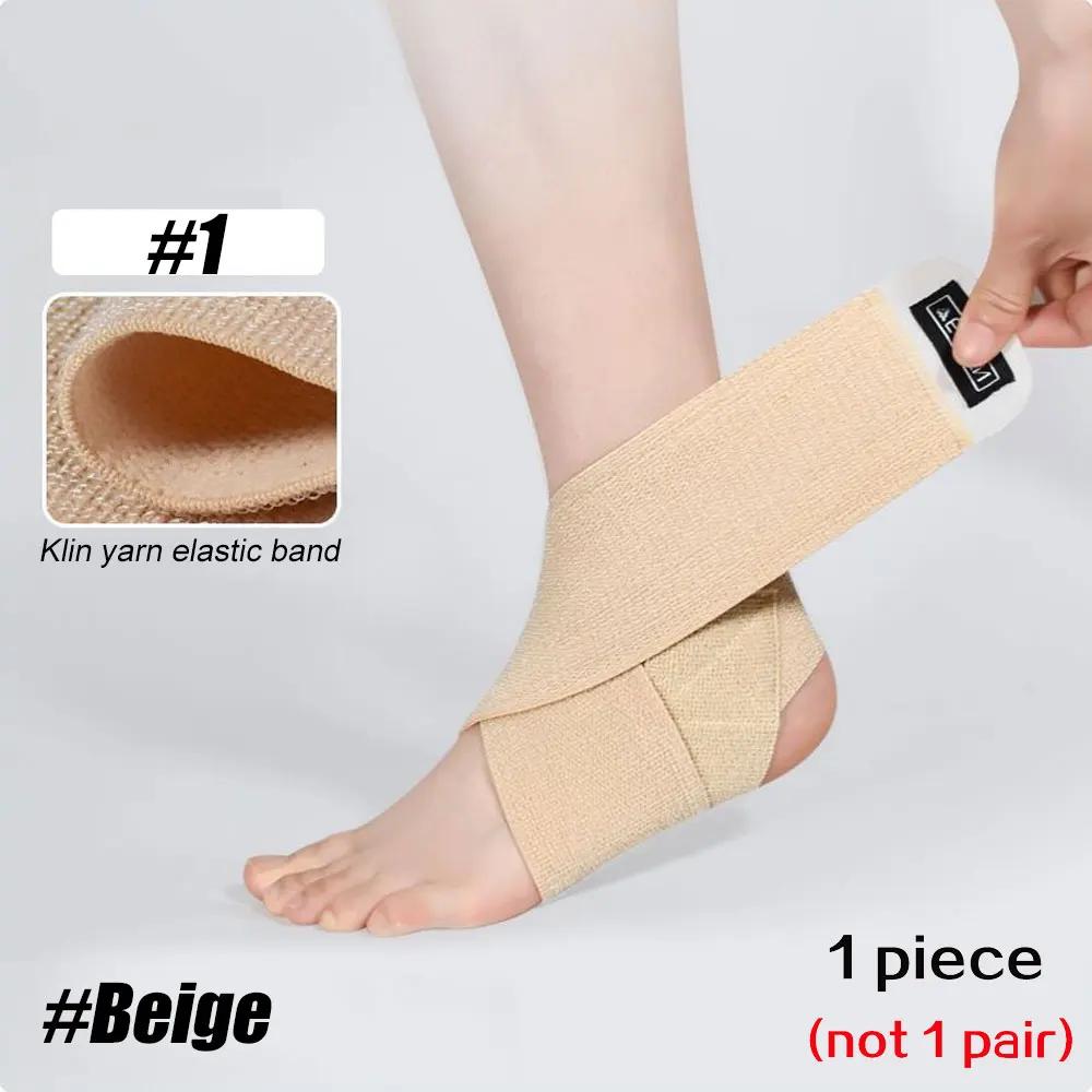 1Pc High-Elastic Ankle Support Brace For Men Women Kids Adjustable Compression Sleeves Running Sports