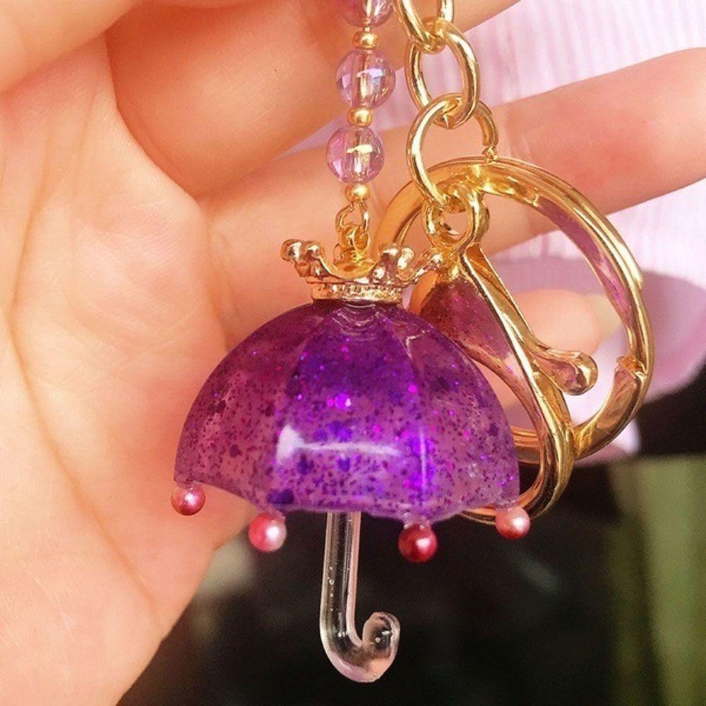 Handmade Craft Silicone Epoxy DIY Pendant Umbrella Shape UV Resin Mold Jewelry Making Jewelry Tool