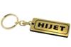 Hijet Gold Black Double Ring Acrylic Original Keychain for Cargo Jumbo S321v S331v S700v 500 S510p Dump Truck Custom Parts A-515-1 &