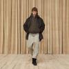 Fear of God Essentials SS23 Corduroy Shirt Jacket with Plush Lining Men Outerwear Off-Black FOG-SS23-045
