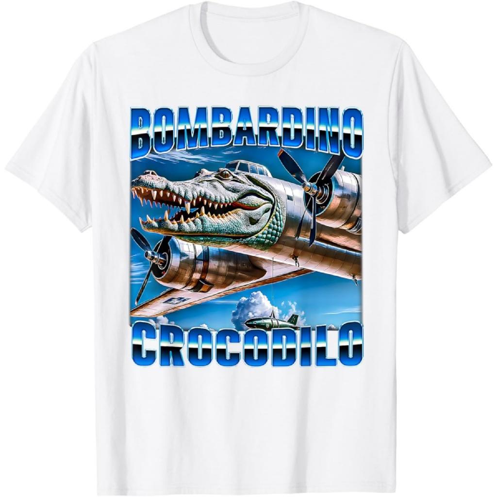 Bombardino Krokodil - Italienisches Brainrot Meme Krokodil T-Shirt