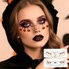 Ghost Facial Tattoo Stickers Bat Pumpkin Bat Ghost Stickers Freckle Stickers  Halloween Party