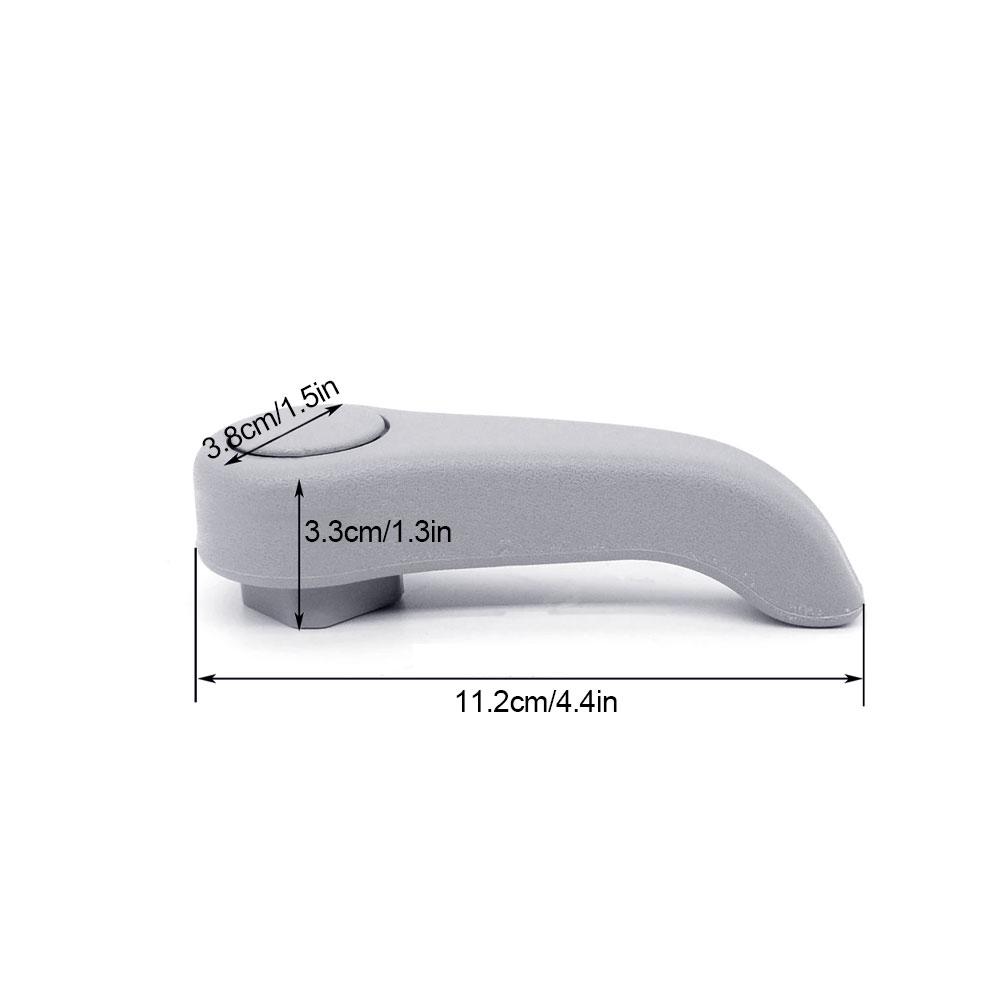 2pcs Car Seat Adjust Handle Replace Seat Recline Knob Lever For Renault Clio All Series 1998-2008 2/3-4/5 Doors for Mk2 Twingo