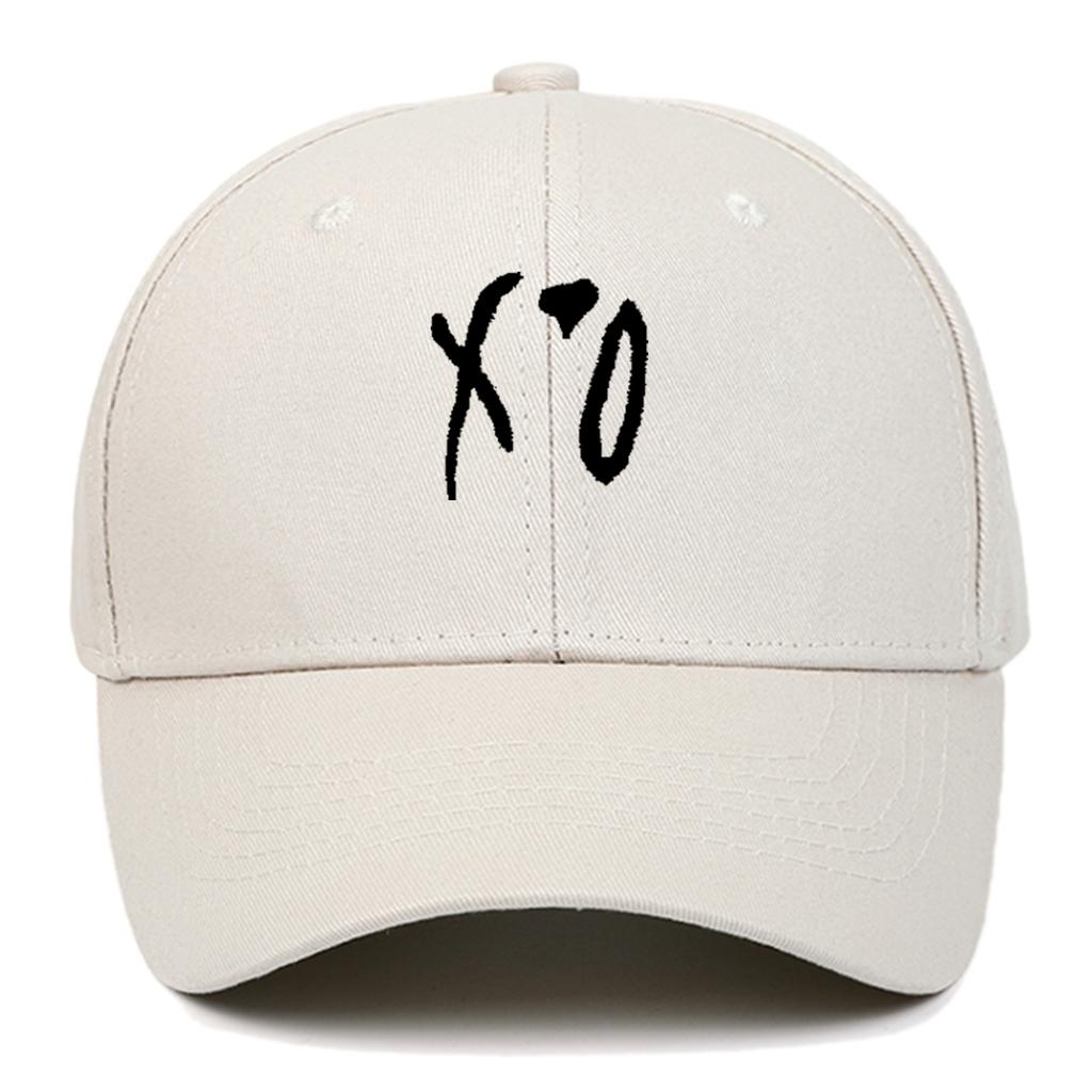 1pc Couple Baseball Cap XO Letters Embroidered Duckbill Hats Outdoor Casual Sports Men Women Sunscreen Baseball Caps for Gifts