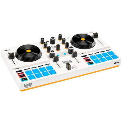 Mobile DJ Controller - HERCULES - DJControl Mix Ultra - Bluetooth - 10 Hours Battery Life - Compact