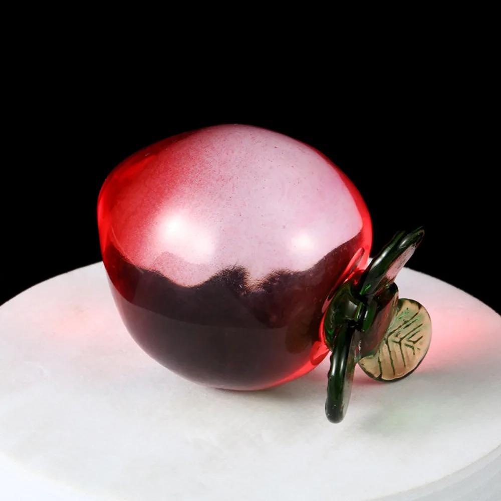Simulation Fruits Crystal Fruit Ornaments Mini Artificial Strawberry Pineapple Fruit Statue Food Model Interesting