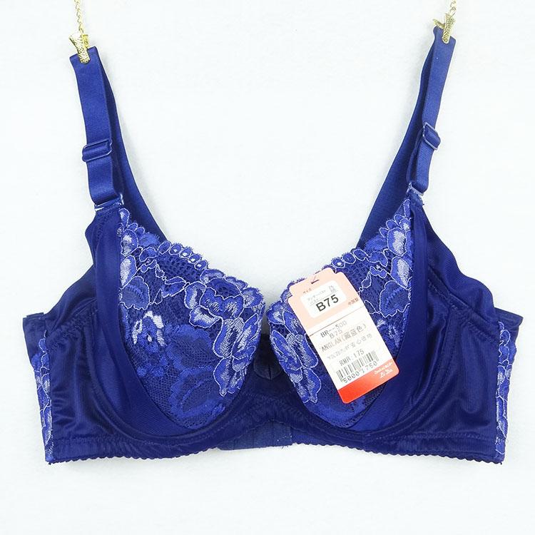 

Кружевной бюстгальтер размера плюс, женский большой размер 75, 80, 85, 90, 95, 100, 105, 110 BCDE, сексуальный бюстгальтер без косточек, пуш-ап, минимайзер, бюстгальтер на косточках 36/80E синий