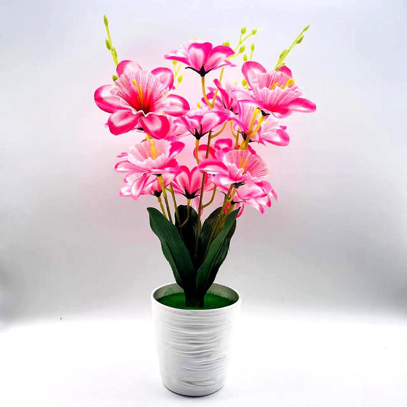 Potted Simulation Daffodils Artificial Artificial Flowers And Bonsai Plants
