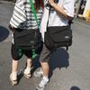 Schoolbag Diagonal Span Bag New Men's Messenger Bag Trendy Brand Ins Tooling Style Japanese Casual Men's Bag Large-capacity Shoulder Bag