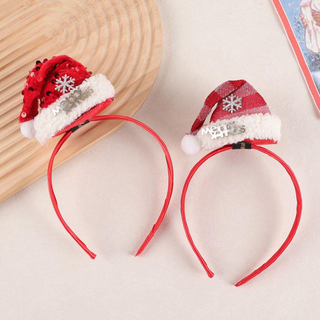 Weihnachtskopfschmuck 2025: Niedliche Feiertagshut-, Stirnband- und Haarspangen-Accessoires
