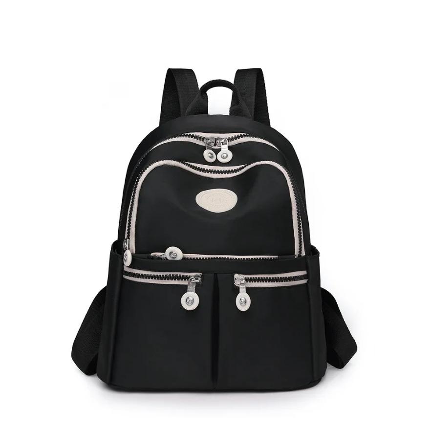 Fashion Laptop Backpack High Capacity Nylon Schoolbags for Women Backpacks Travel Shoulder Bag Women's Small Rucksack Daypack
