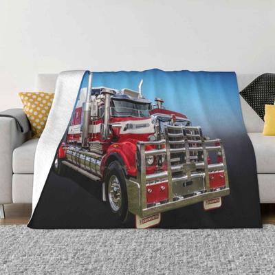 Kenworth Blanket Soft Warm Travel Portable Blanket Kenworth Trucks Transportation Big Rigs Prime Mover