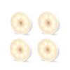 8LED Induction Night Light USB Charging Circular Light with Magnetic Suction Staircase Light Suitable for Wardrobe Corridors