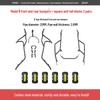 Zongshen 150X Bumper Exhaust Protection Bar – Full Coverage Front & Rear Protective Accessory