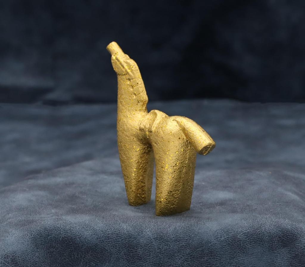 Takenaka Bronze 2026 Zodiac of the by Sculptor Sotaro Traditional Art and Craft "Year Horse" Saegusa, [Hizokko]