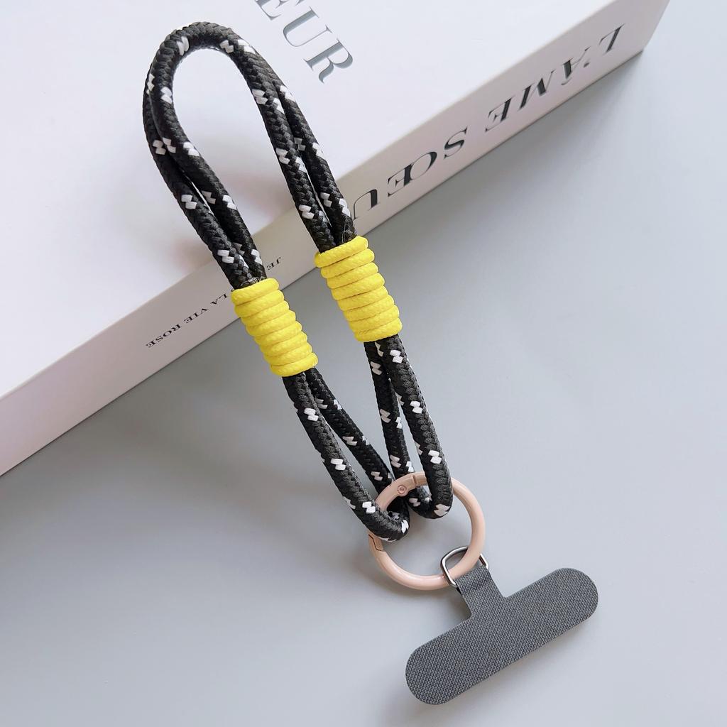 Lanière Universelle Polyvalente pour Téléphone Portable, Cordon Court de Poignet Portable, Bracelet Anti-Chute Créatif Polyvalent