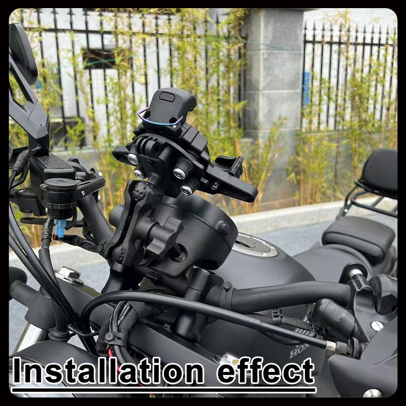 Motorcycles Center-mounted Mobile Phone Stand Navigation Stand for HONDA CM / REBEL 250 500 1100 with Camera Baseplate