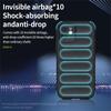 For iPhone 16 Invisible Airbag Lens Protection Washable Phone Case For iPhone 16 15 14 Plus 13 12 11 Pro Max Shockproof Anti-fall Soft Cover