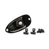 Guitar Pickup Output Jacks Socket Plate with Roller Style Guitar String Retainer