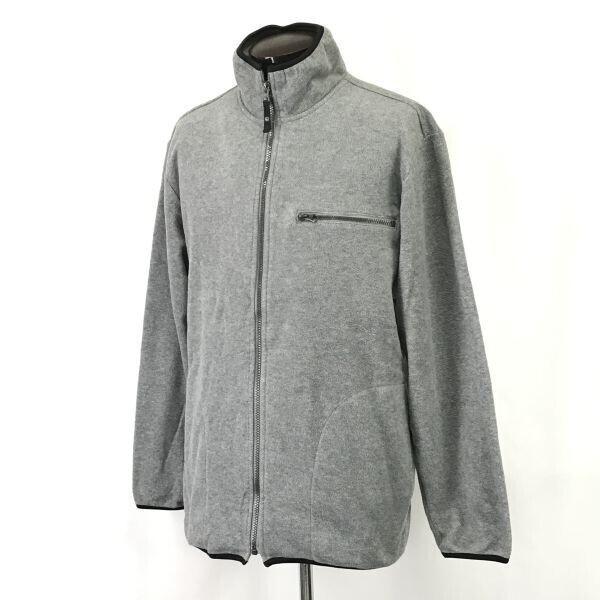 FIRST DOWN Fleece Jacket Blouson [Men L/Light Gray] Jumper(USED)