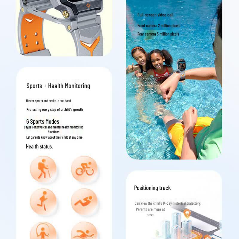 Little Genius Z9A Kids 4G Smartwatch (CN Version)