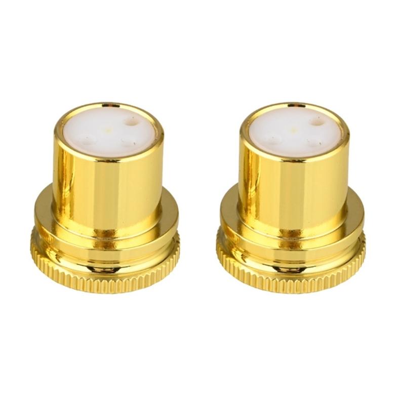 

2PCS Shielded Connectors Covers Noise Stopper Caps for XLR Interfaces with Anti Interferences Designing 1