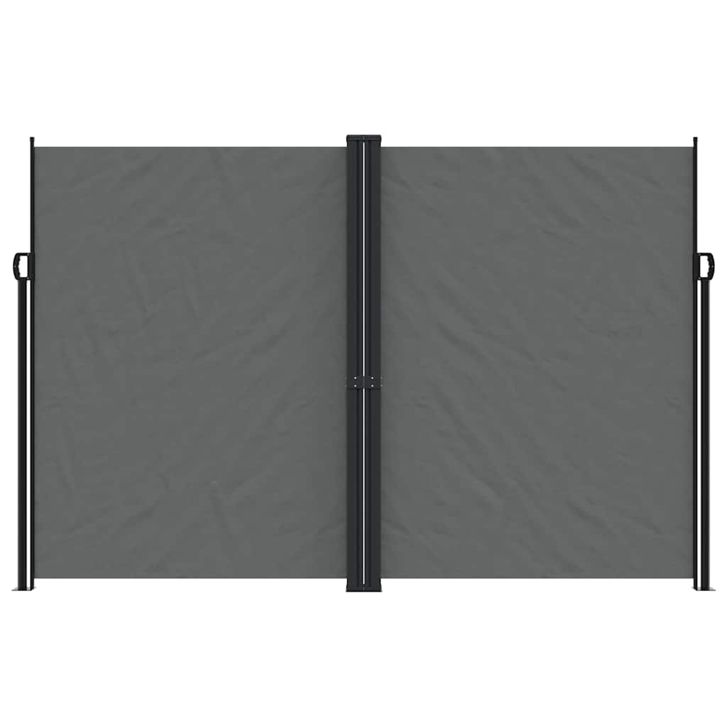 Vidaxl Foldable Side Awning, Anthracite, 220X600 Cm