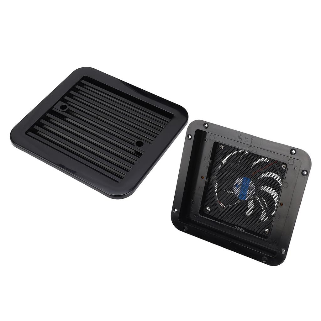RV Side Vent Fan 205 X 185mm 220V Single Way Side Air Outlet Ventilation Exhaust Fan for Campervan Trailer Caravan Yacht