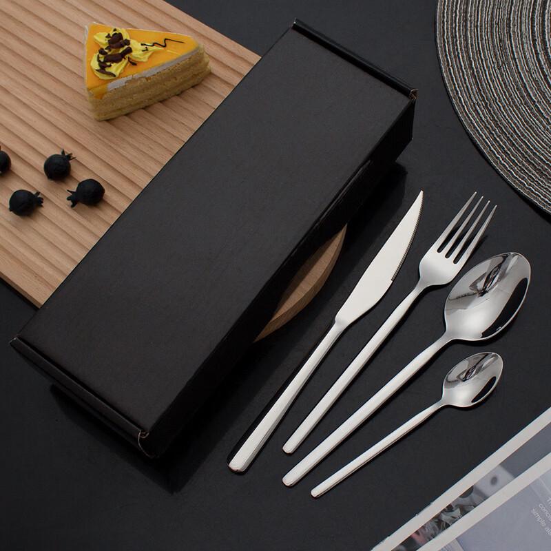 Stainless Steel Long Handle Cutlery Set