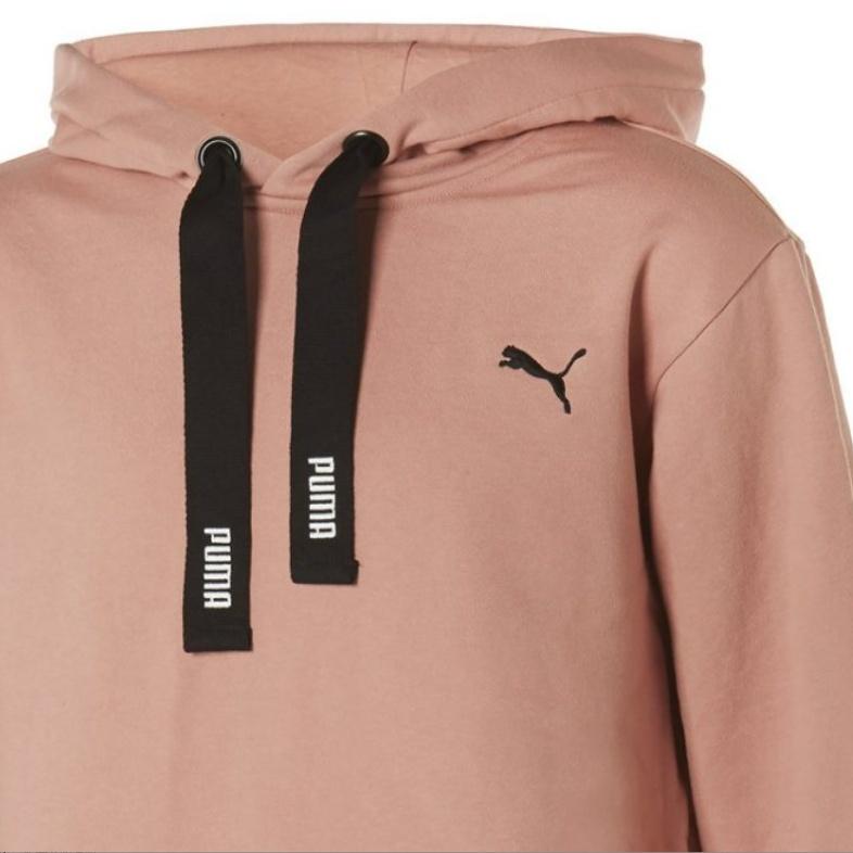 PUMA X BTS Bulletproof Youth League Joint Pink Hooded Sports Sweater Men's 897926-04