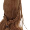 Doll Hair Wig Curly   Neat Bangs   Cutting Soft Doll Supplies for 1Celsius3 8 To 9in Head Circumference   Doll