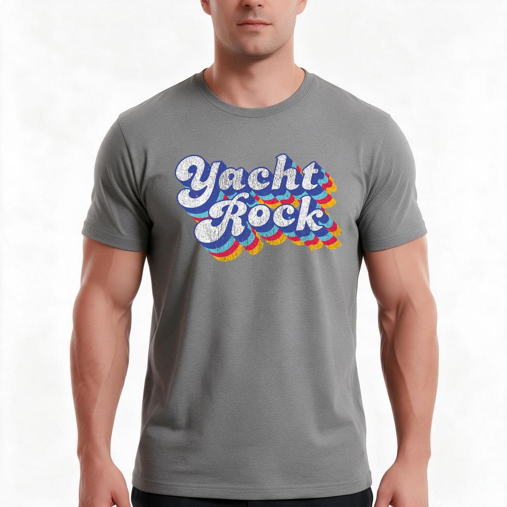Vintage Yach Tshirt Summer Casual Cotton Tee Oversized Streetwear Tops Vintage Graphic Print Loose Fit Short Sleeve