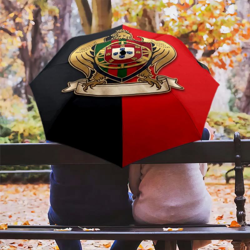 Royal Emblem Heritage Folding umbrella Suitable for all seasons Suitable for all seasons light Three folds Umbrella