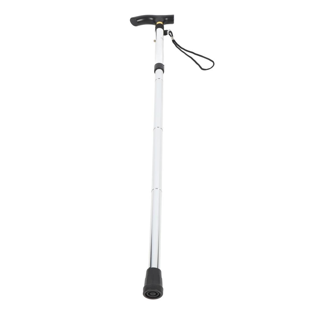 Αναδιπλούμενος Μπαστούνι Κράματος Αλουμινίου Πεζοπορία Ορειβασία Αναδιπλούμενο Μπαστούνι για Ηλικιωμένους Άτομα με Αναπηρία Άνδρες Γυναίκες