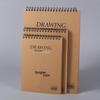 Top-Bound 8K Thick 160g A4 Blank Sketchbook, Coil Binding, 16K Art Drawing & Painting Book.
