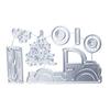עץ חג המולד צורת מכונית הבלטות חיתוך למות DIY Scrapbook תבנית דקור סטנסיל
