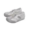 "Ruoji" Skittles~ Ballet Mary Jane Single Shoes Mesh Surface Summer New Thick-soled Forrest Training Shoes Women's Models