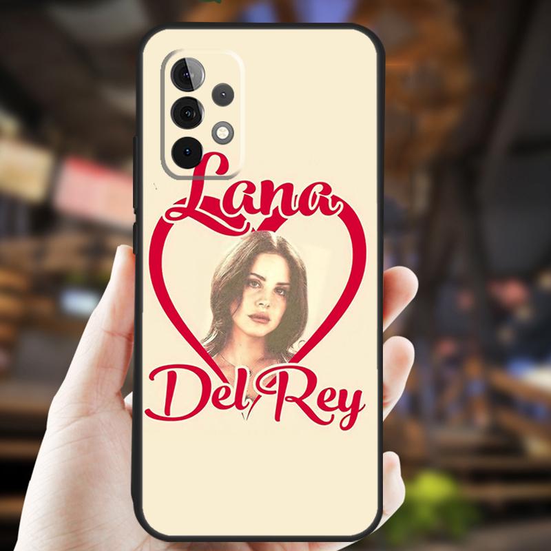 Singer Lana Del Rey Case For Samsung Galaxy A26 A54 A14 A36 A16 A33 A56 A15 A55 A53 A35 A22 A32 A52 A34 A05 A06