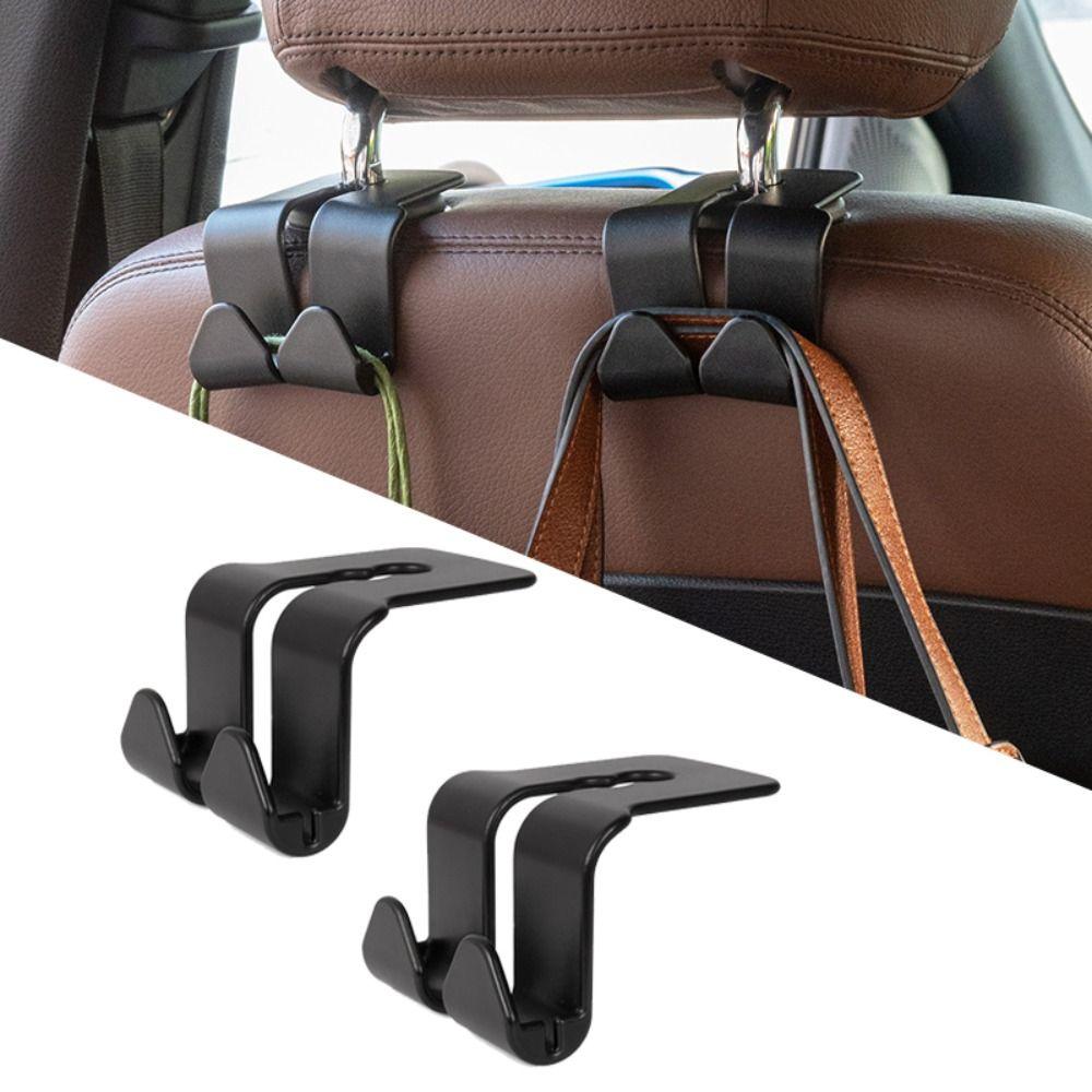 2 Pcs Car Interior Headrest Hanger Universal Handbag Bracket New Car Rear Seat Hook