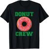 Green Donut Crew Matching Group Birthday Party Donut Fans T-Shirt