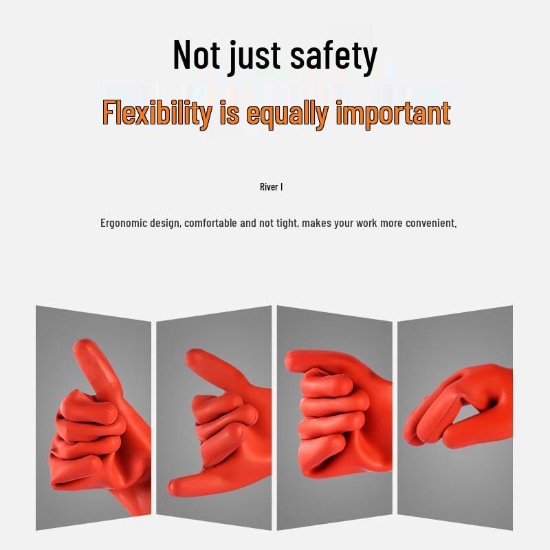 High Voltage Electrical Insulating Gloves