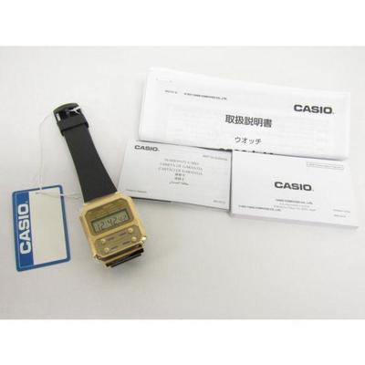 Used Unused CASIO STANDARD MENS Standard A100WEF.WEFG Watch AC25086